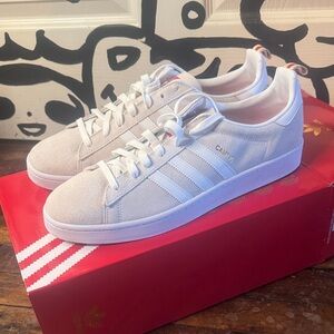 NWB soze 13 men’s Adidas Campus Off-White Sneakers